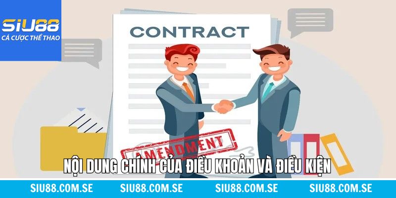 Những thông tin về các điều khoản và điều kiện tại Siu88