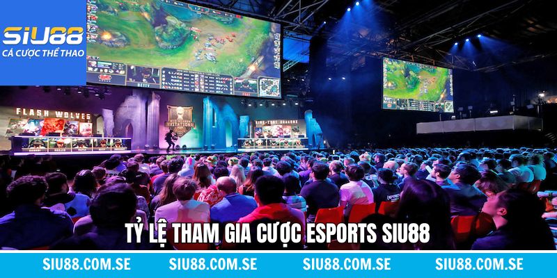 Tỷ lệ kèo minh bạch khi tham gia cược Esports Siu88